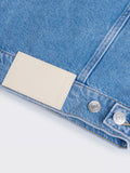 W Cropped Denim Jacket - Lt. Blue