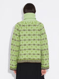 Norwegian Wool Turtleneck - Green Mix
