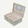 Jewelry Box Square Mw Liberty - Poppy And Daisy Teal