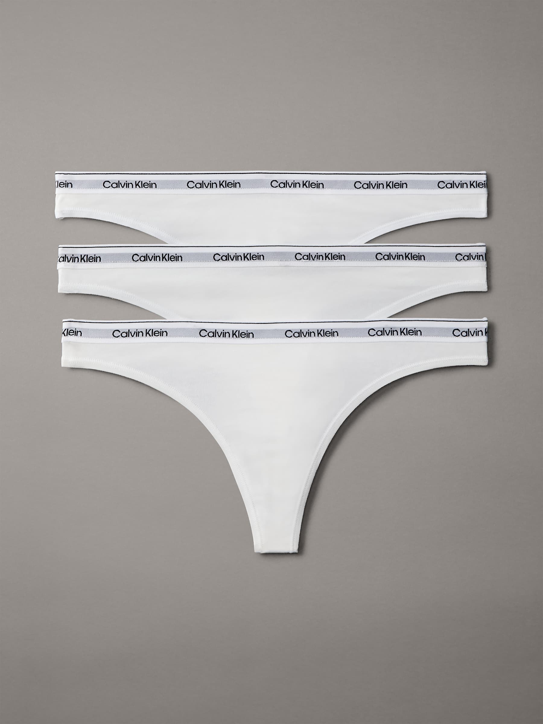 Thong 3Pk - White