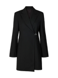 Lisa Blazer Dress - Black