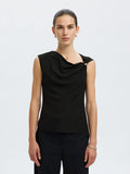 Olga Sl Slim Top - Black