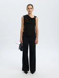 Olga Sl Slim Top - Black