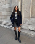 Frances - Leather Black