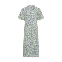 Ruth Long Dress - Lavender Flower