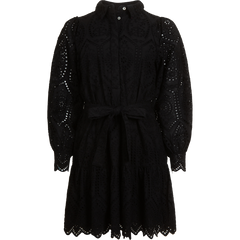 Yasholi LS Belt Dress - Black
