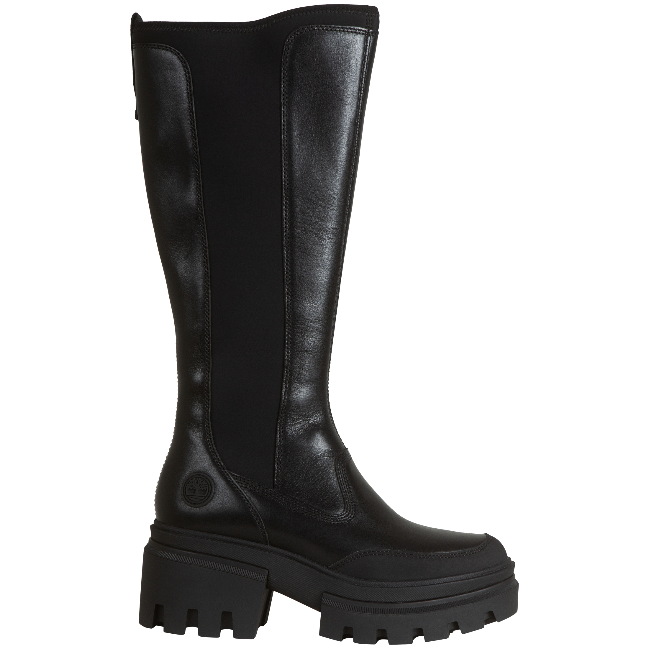 Everleigh Tall Pull On Boot - Jet Black