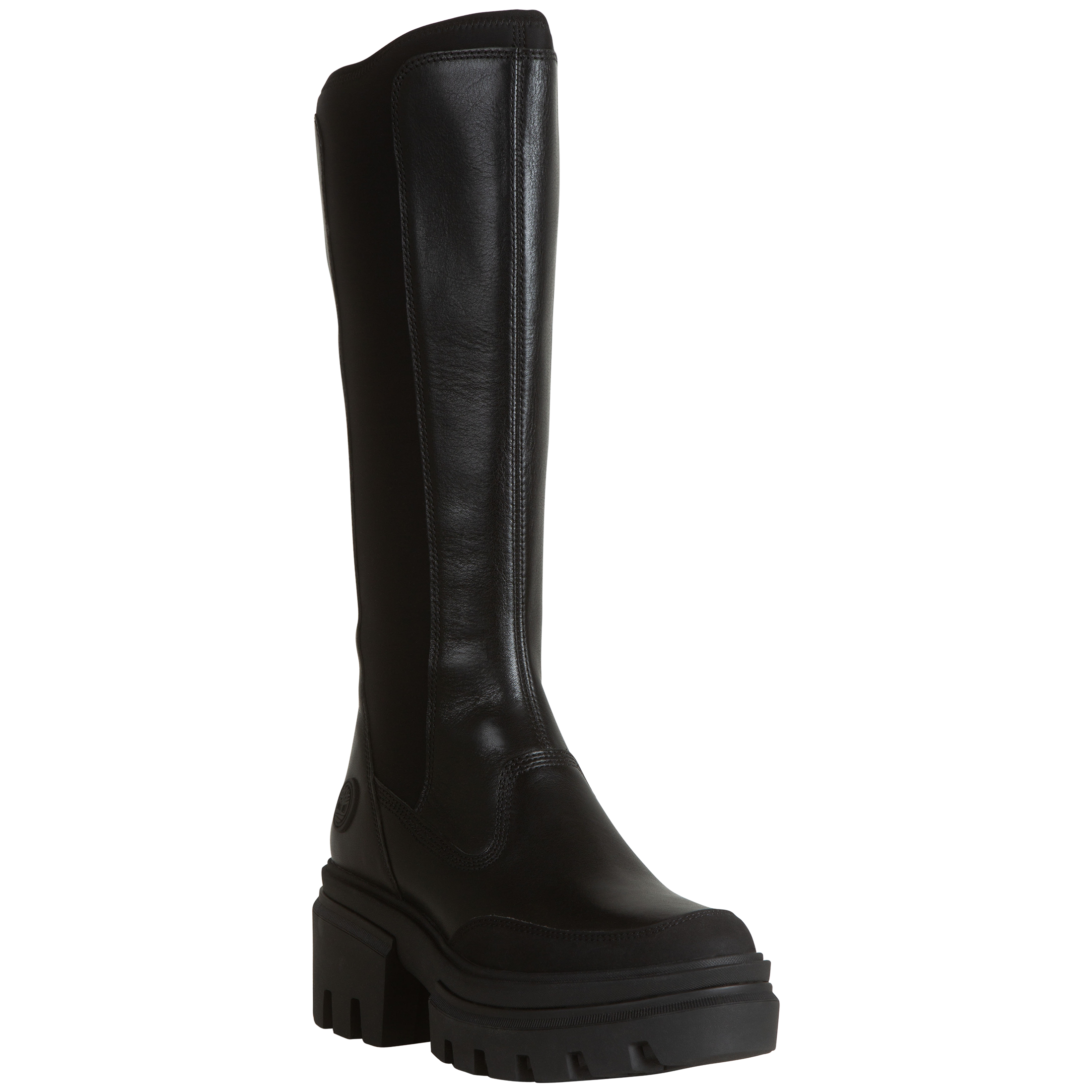 Everleigh Tall Pull On Boot - Jet Black
