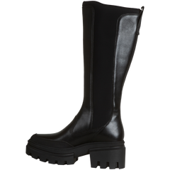 Everleigh Tall Pull On Boot - Jet Black