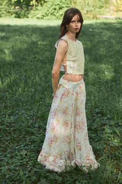 Organza Skirt - Watercolor Dreams
