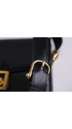 Celine Box Bag - Black