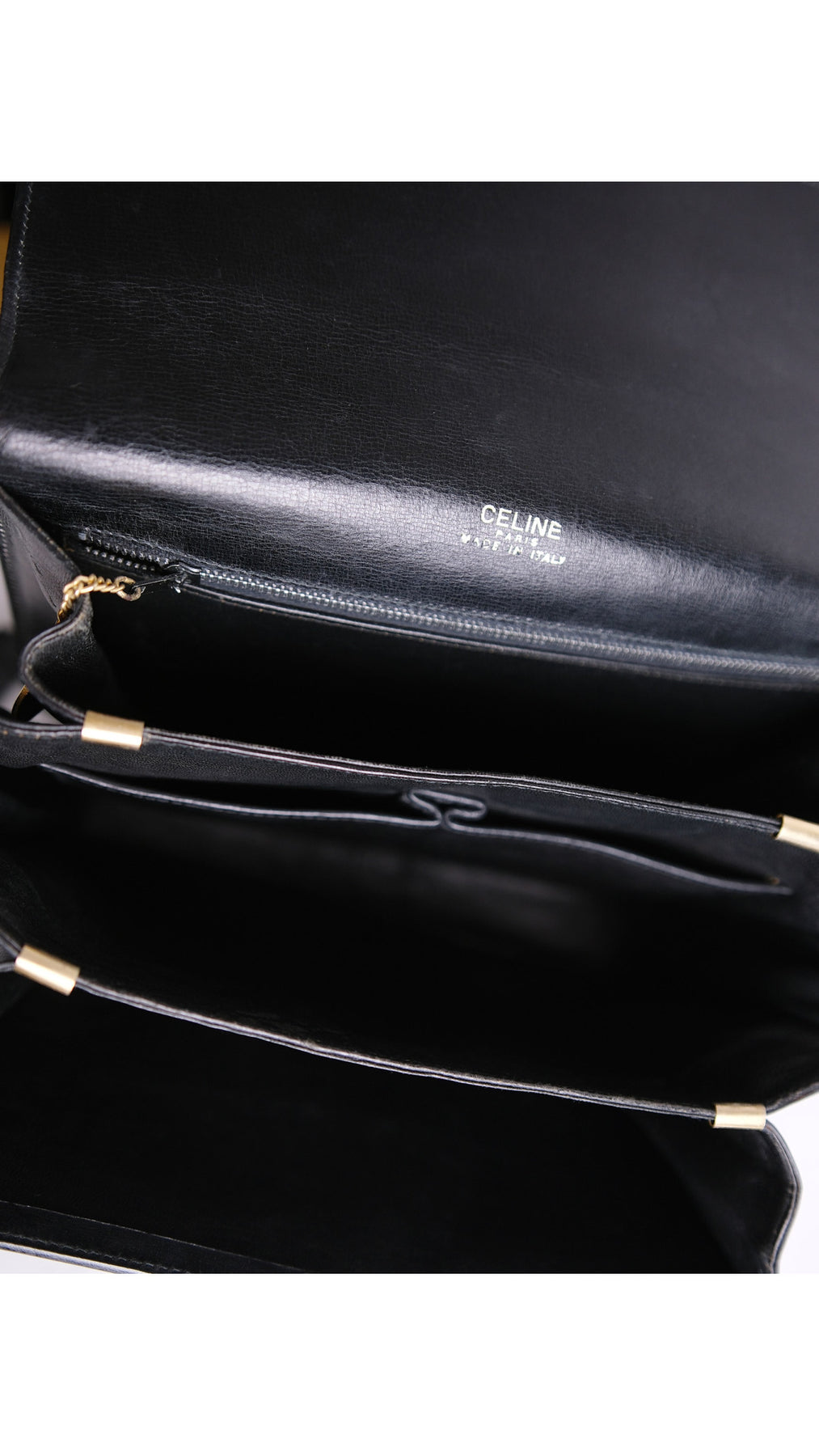 Celine Box Bag - Black