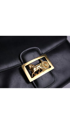 Celine Box Bag - Black