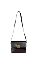 Celine Box Shoulder Bag - Dark Brown