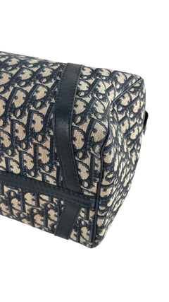 Dior Boston Bag Size 30 - Black Monogram