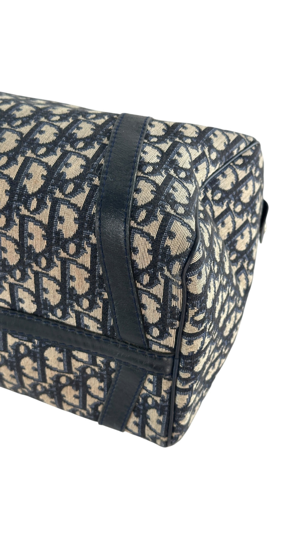 Dior Boston Bag Size 30 - Black Monogram