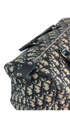 Dior Boston Bag Size 30 - Black Monogram