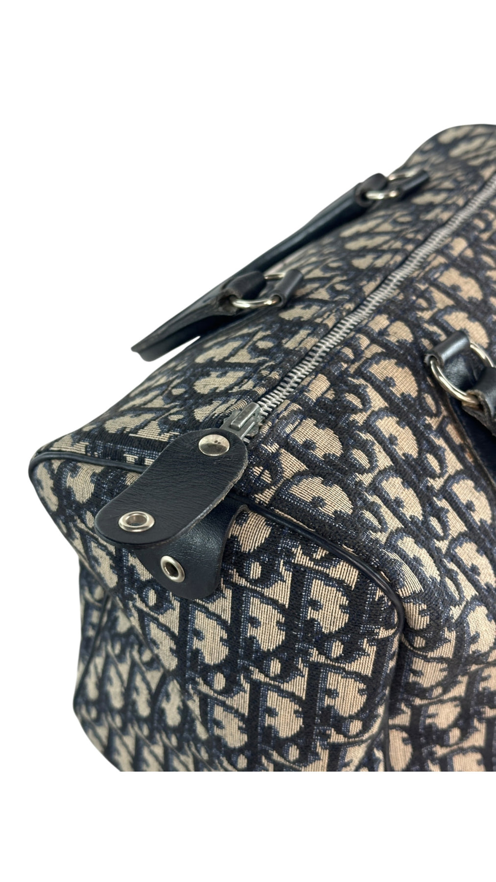 Dior Boston Bag Size 30 - Black Monogram