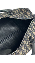 Dior Boston Bag Size 30 - Black Monogram