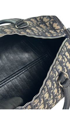 Dior Boston Bag Size 30 - Black Monogram