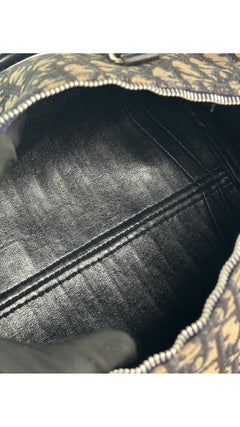 Dior Boston Bag Size 30 - Black Monogram