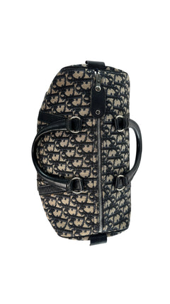 Dior Boston Bag Size 30 - Black Monogram