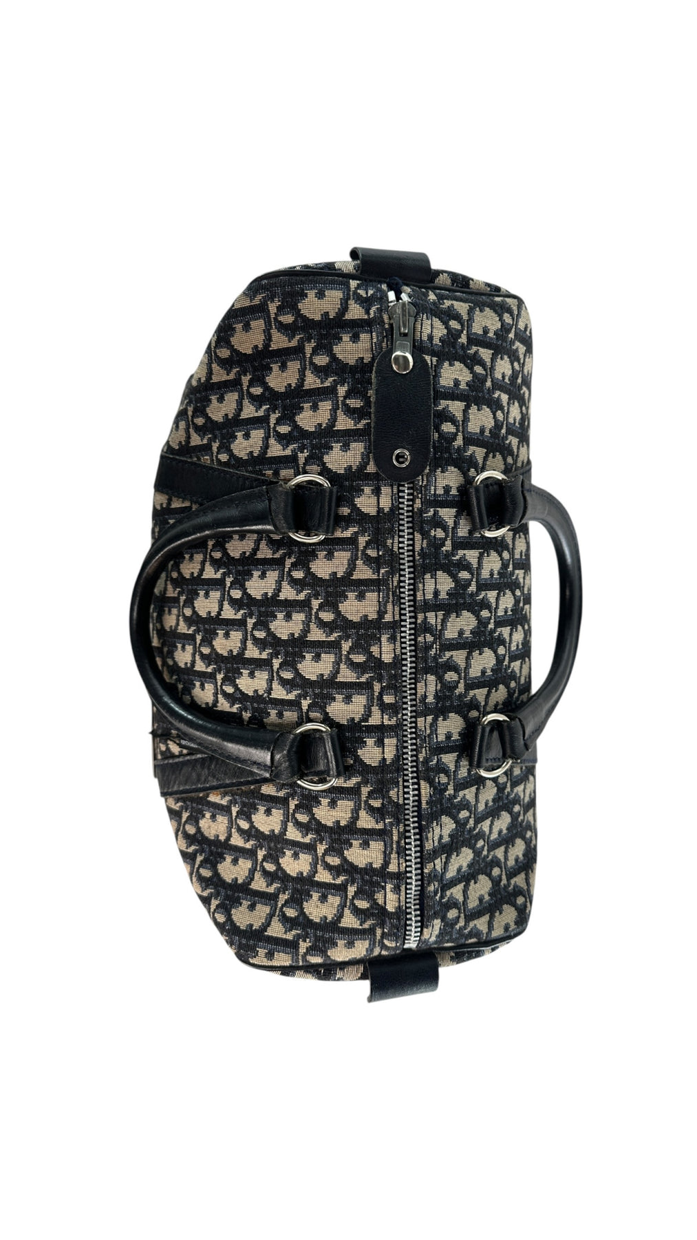 Dior Boston Bag Size 30 - Black Monogram