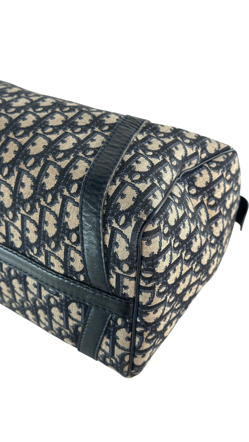 Dior Boston Bag Size 30 - Black Monogram