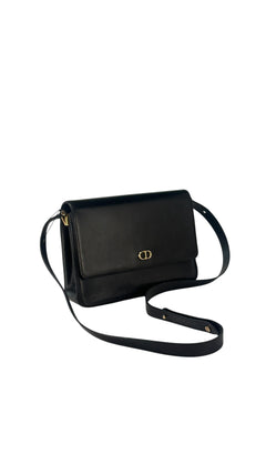 Dior CD Logo Shoulder Bag - Black