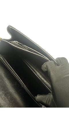 Dior CD Logo Shoulder Bag - Black