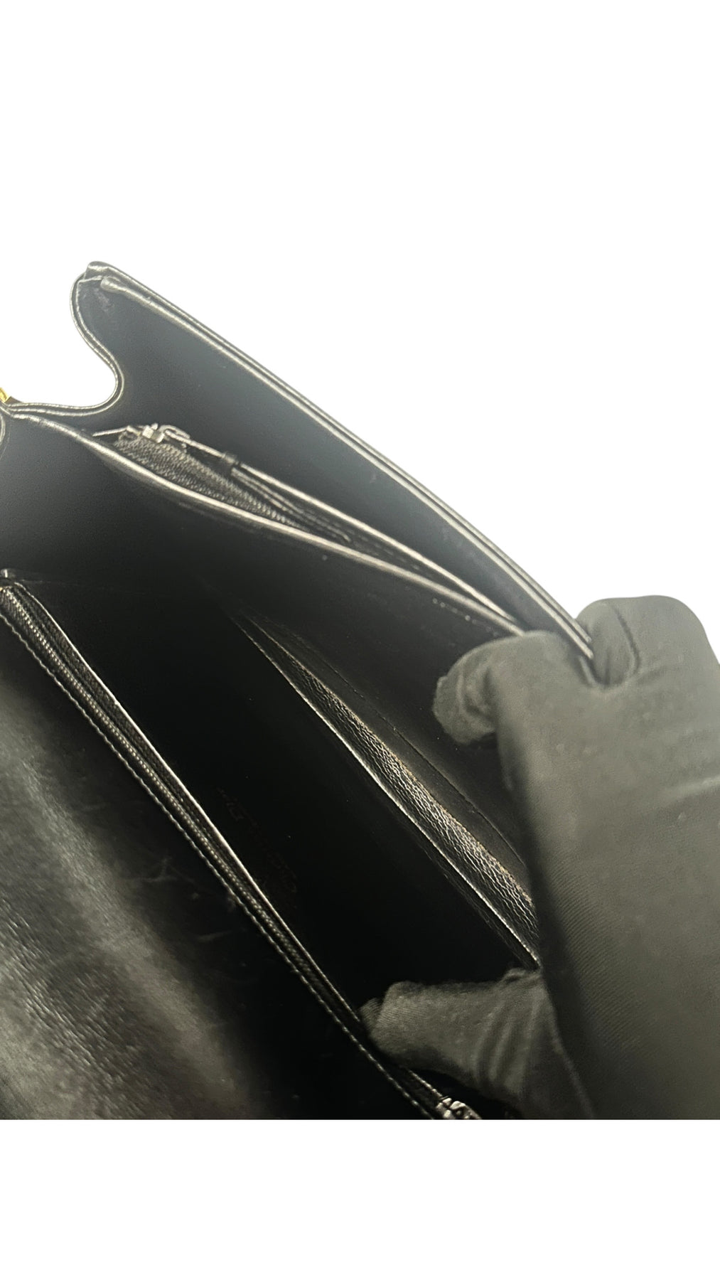 Dior CD Logo Shoulder Bag - Black