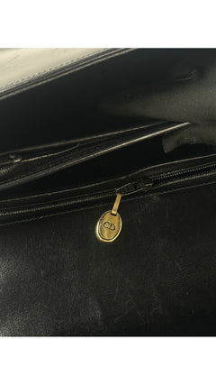 Dior CD Logo Shoulder Bag - Black