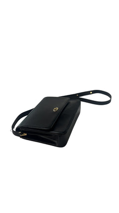 Dior CD Logo Shoulder Bag - Black
