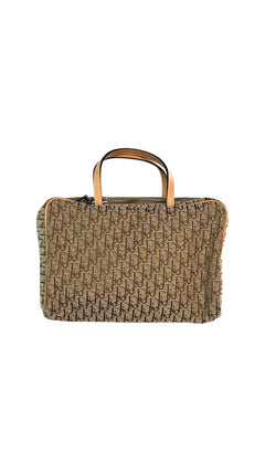 Dior Monogram Handbag - Beige