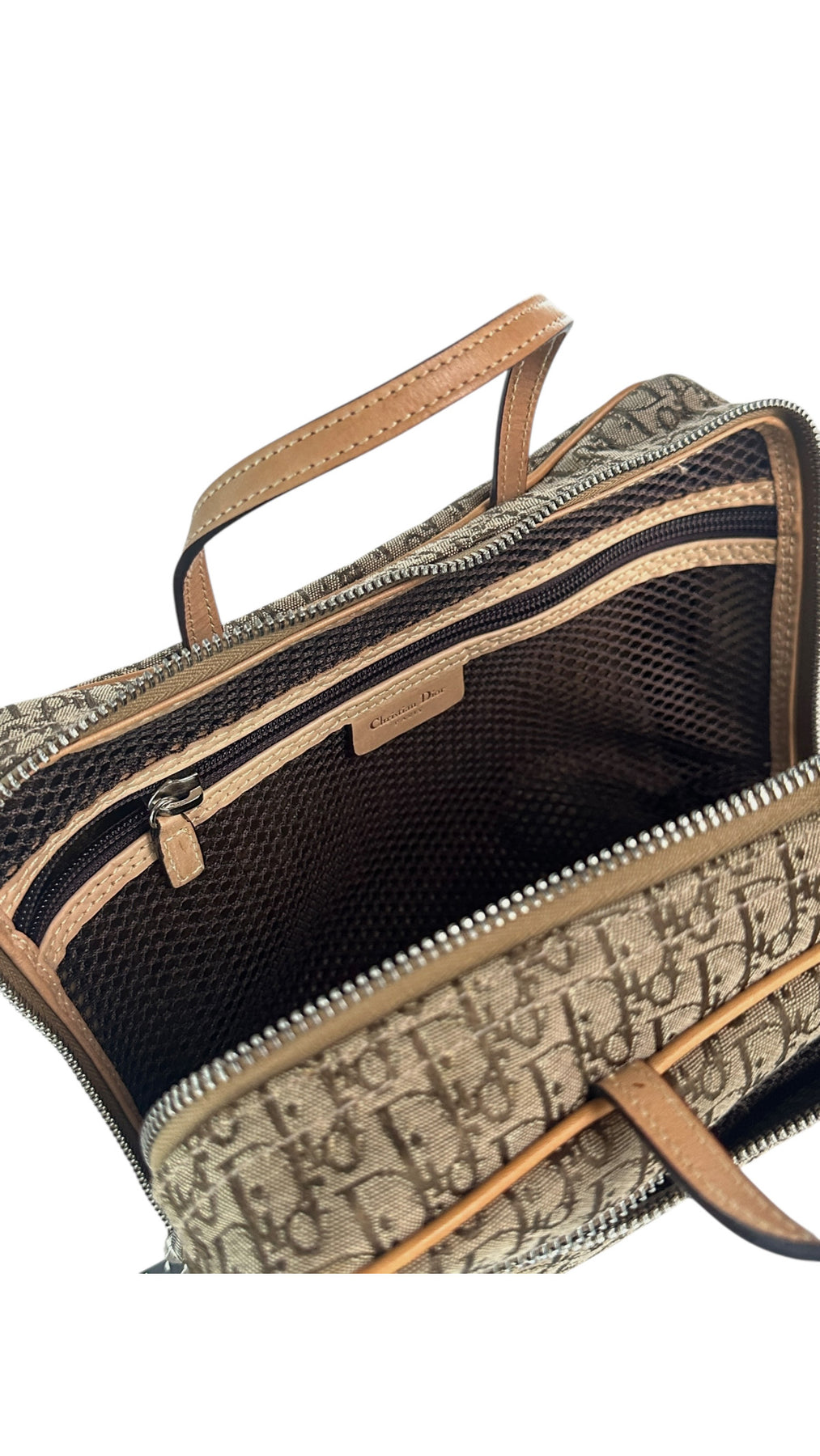 Dior Monogram Handbag - Beige