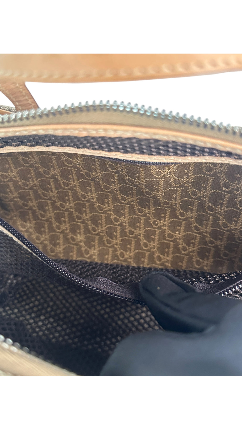 Dior Monogram Handbag - Beige