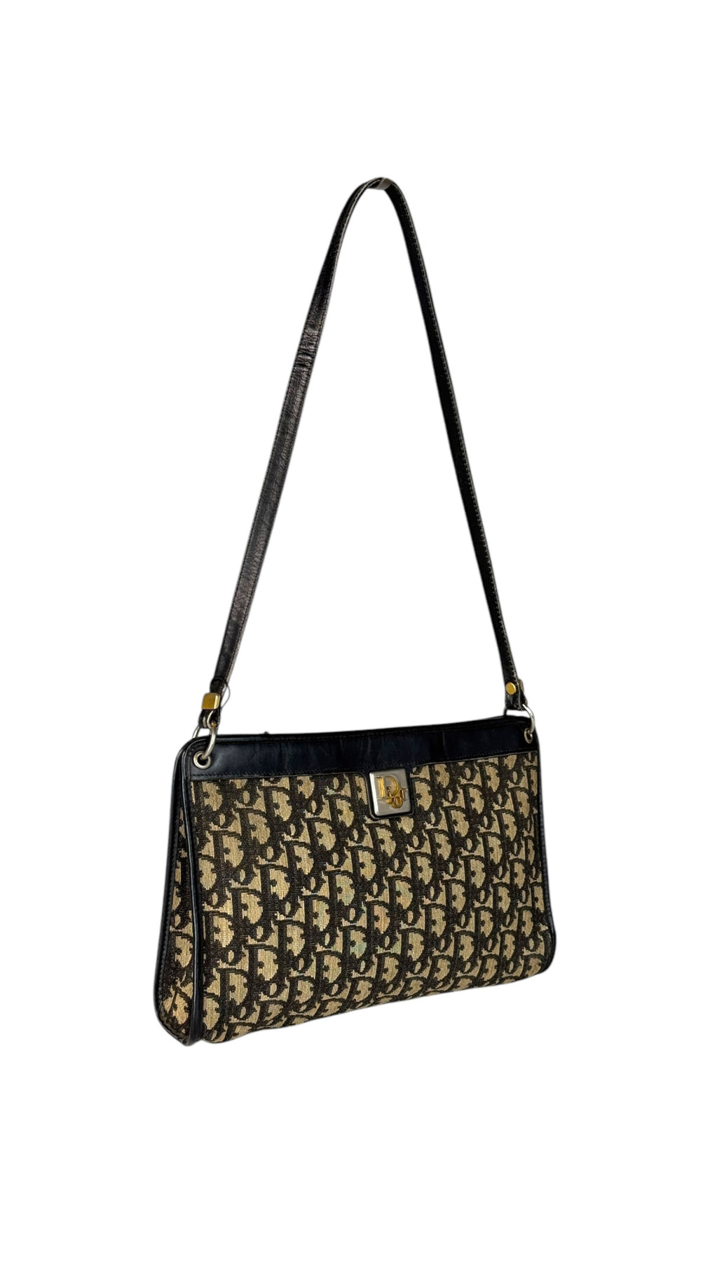 Dior Shoulder Bag - Black Monogram