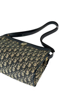 Dior Trotter Canvas Shoulder Bag - Black