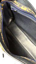 Dior Trotter Canvas Shoulder Bag - Black