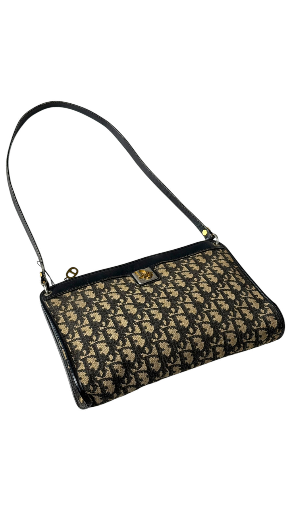Dior Shoulder Bag - Black Monogram