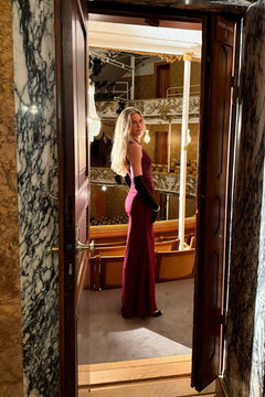 Andreaic Maxi Dress - Bordeaux
