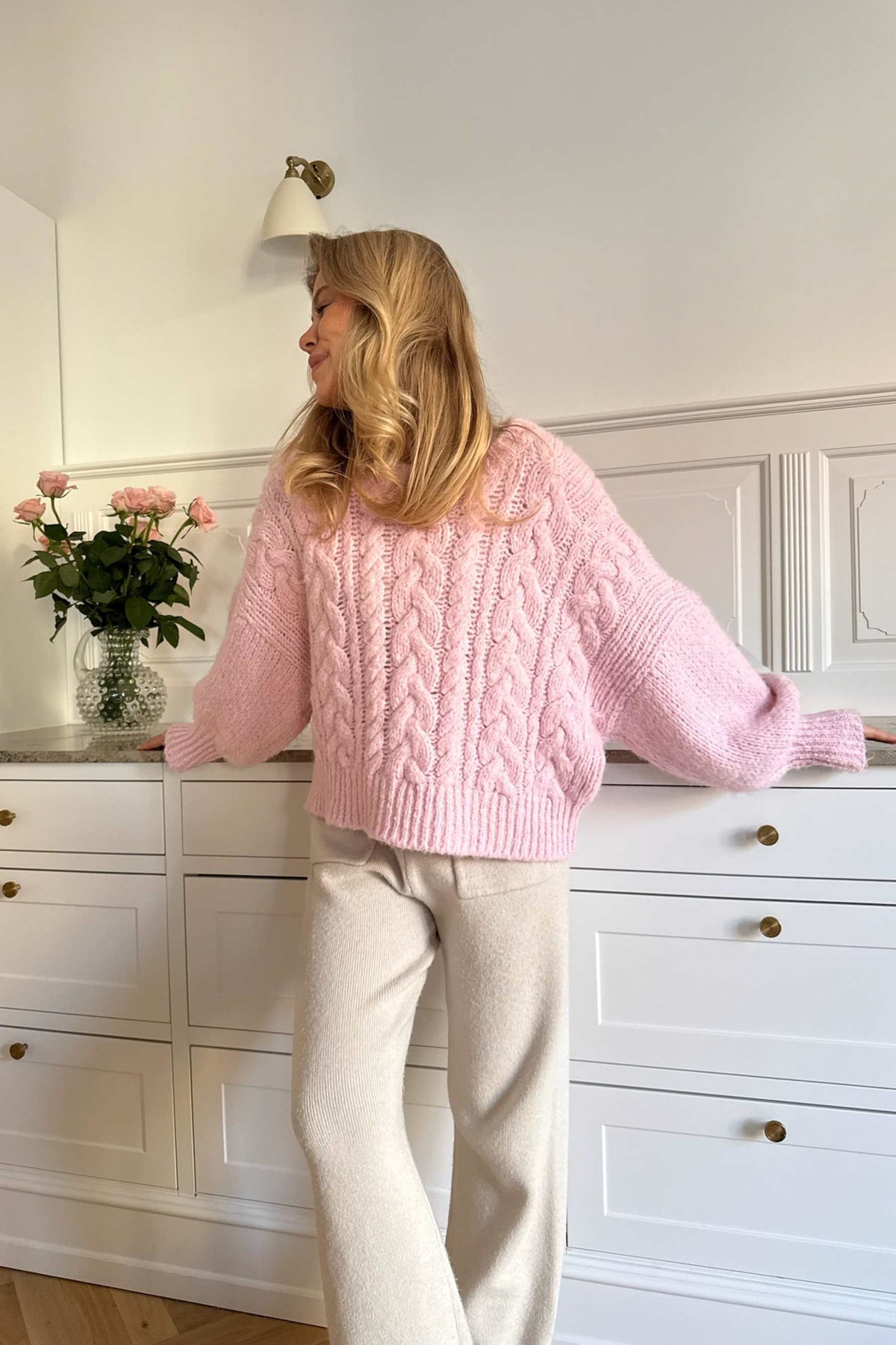 Noraic Sweater - Light Pink