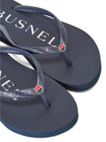 Vivi Flip Flop - Marine/White