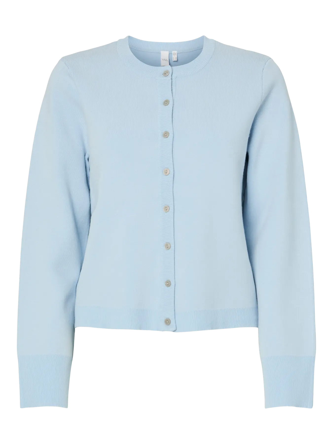 Yaselena Ls Knit Cardigan - Skyway