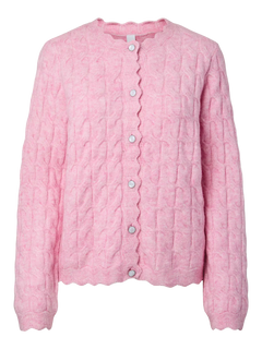 Yasbubera Ls Knit Cardigan - Moonlite Mauve