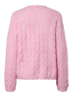 Yasbubera Ls Knit Cardigan - Moonlite Mauve
