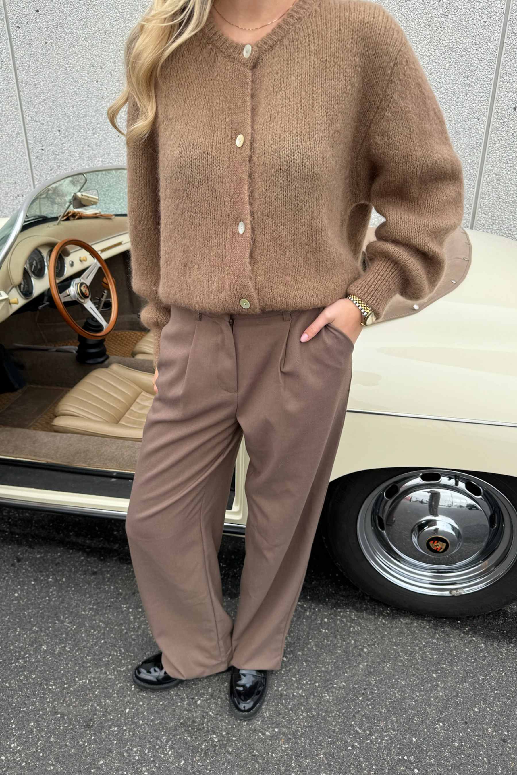 Idaic Cardigan - Camel