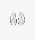 Wave Earrings - Light Silver