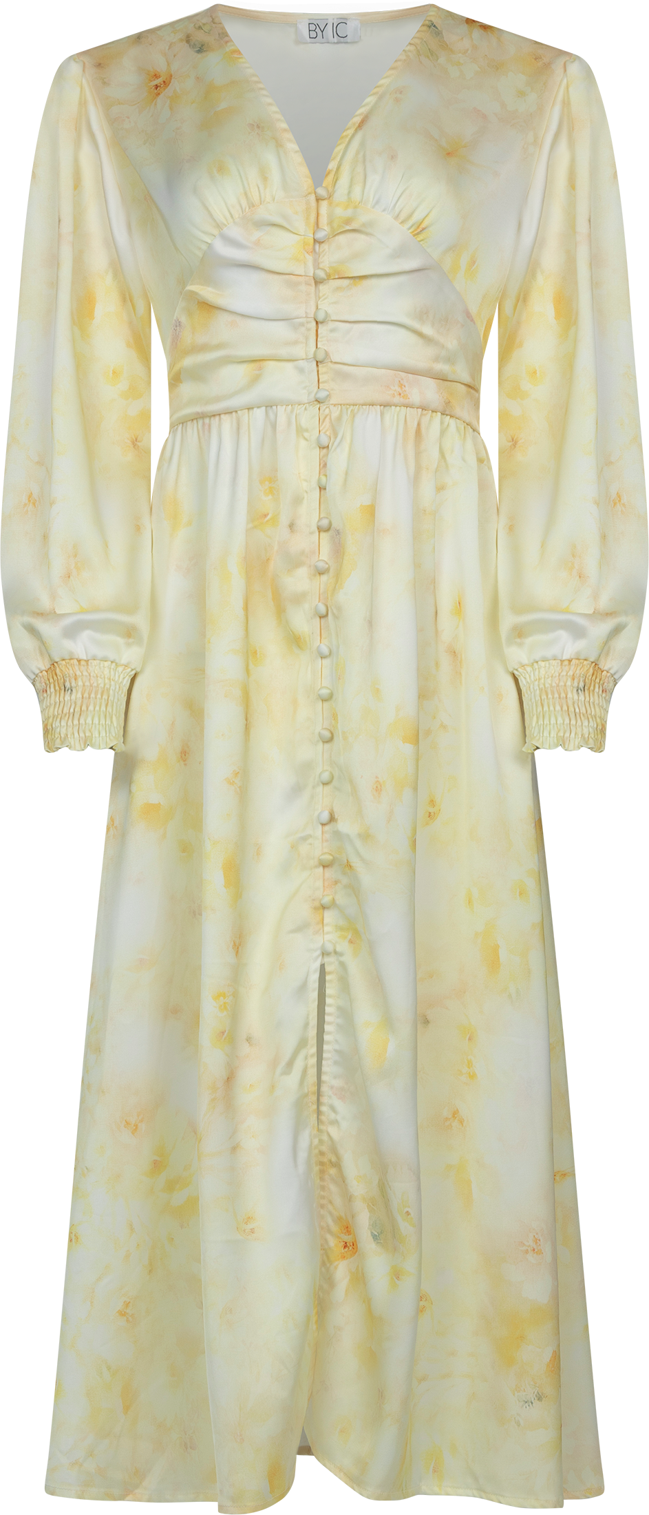 Adelic Long Dress - Sunlight Blossom