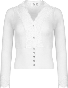 Stellaic Cardigan - White
